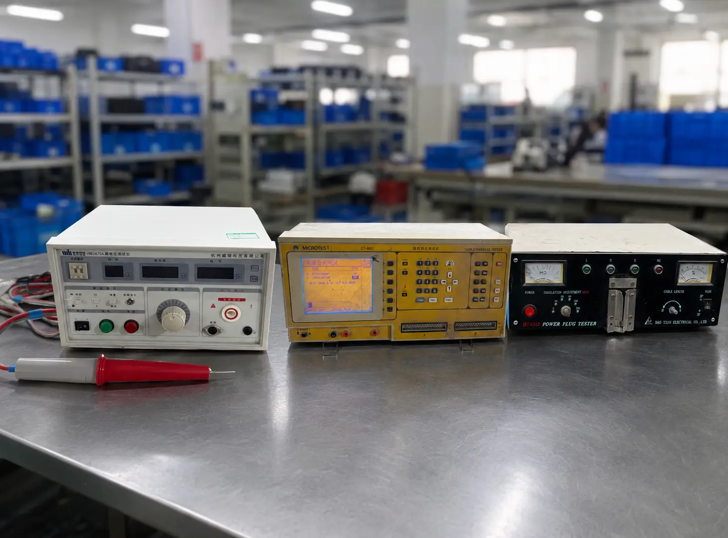 Audio cable instrument testing | NAITELONG Factory
