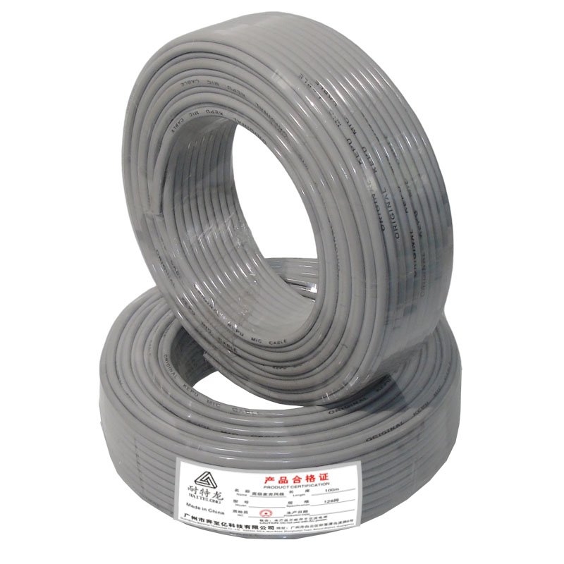Grey Microphone Cable C308 Grey microphone cable C308 bulk spool