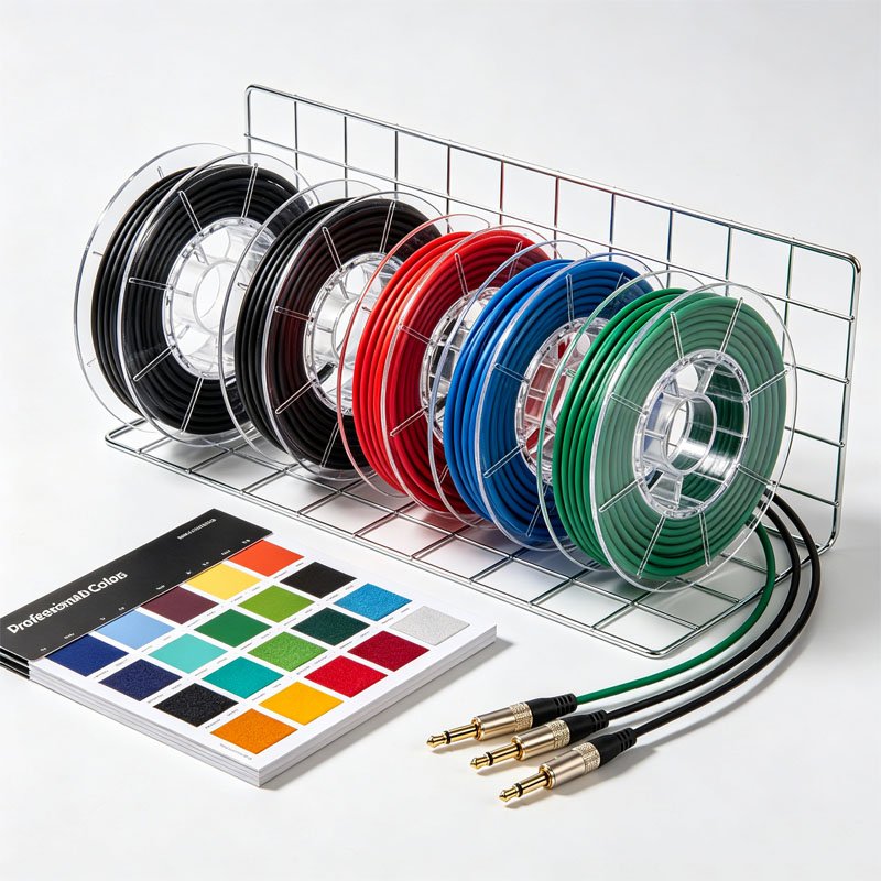 Audio cable color customization | OEM/ODM | NAITELONG Factory