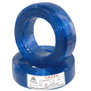 Transparent blue T308 Pro microphone cable bulk spool