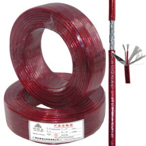 Transparent microphone cable T308 and shield detail | NAITELONG Factory