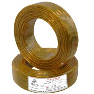 Transparent yellow microphone cable T308 bulk spool