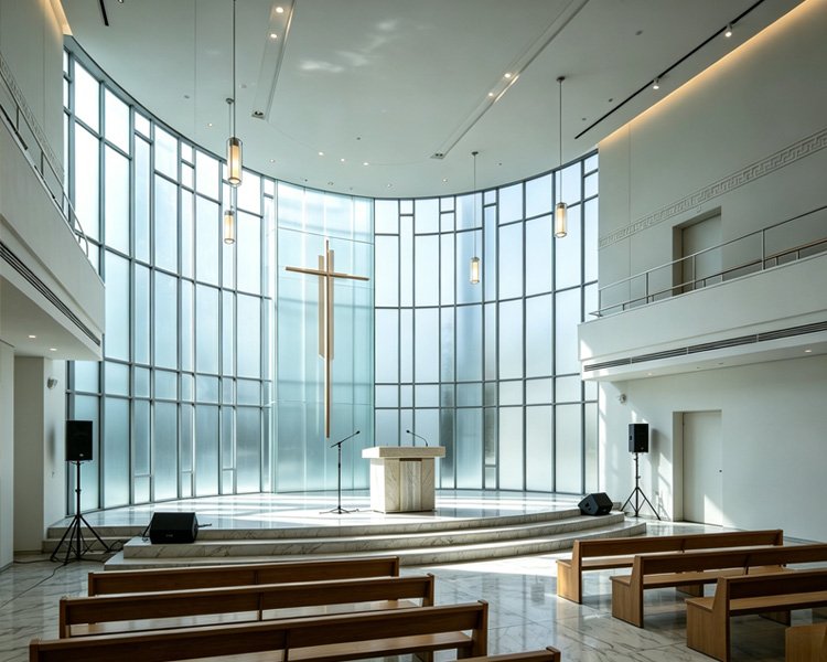 Audio cable solutions for conference rooms and worship venues