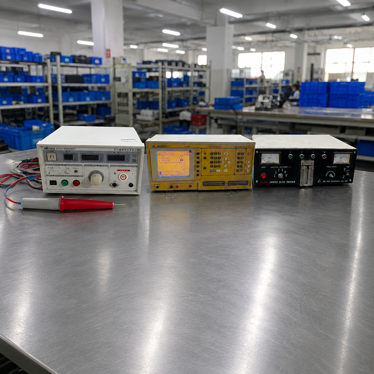 Electrical testing and quality inspection of cable assemblies