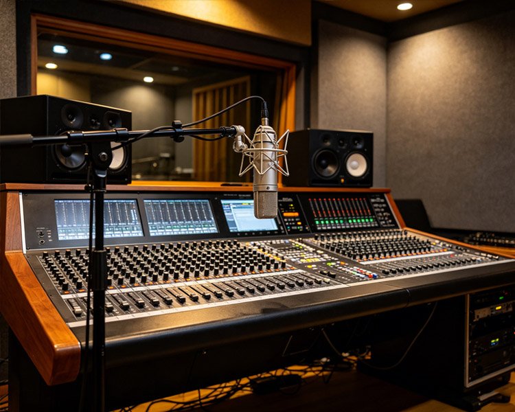 Microphone and audio cable solutions for recording studios and broadcast environments