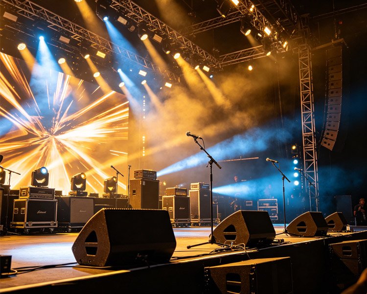 Professional audio cable solutions for commercial events and exhibitions
