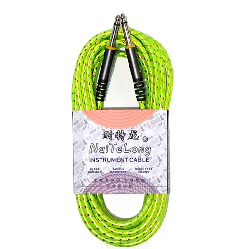 6-35mm-ts-mono-instrument-cable-c1065 6.35mm (1/4 Inch) TS Mono to Mono Instrument Cable C1065