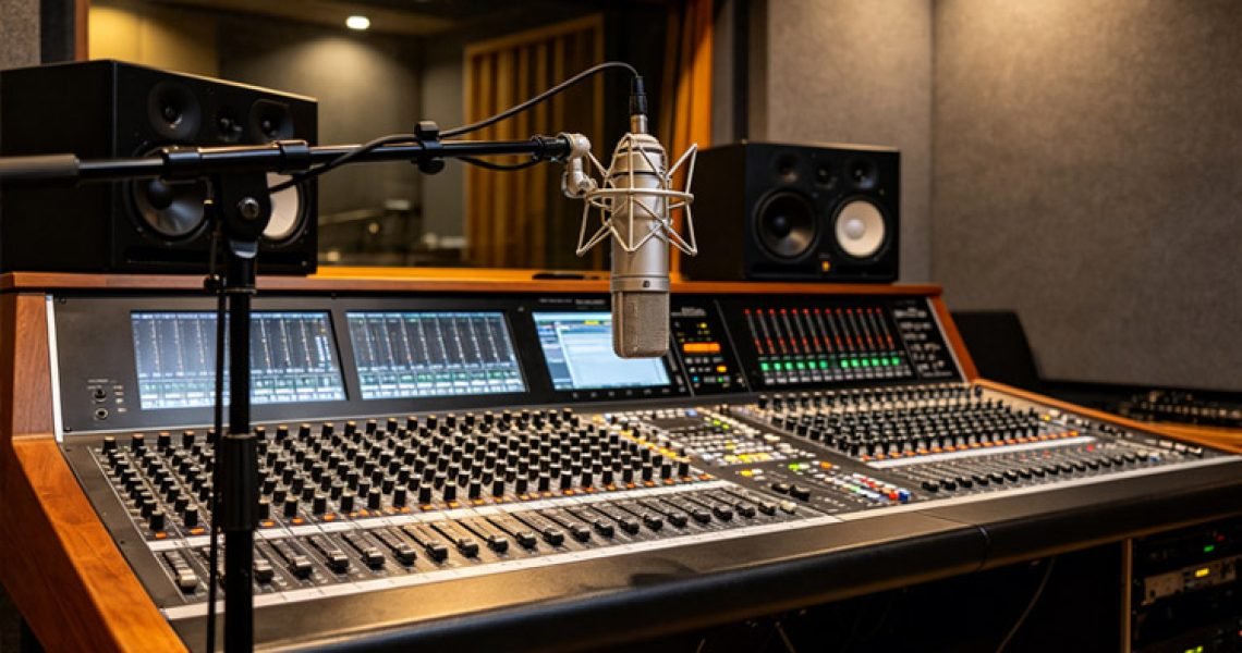 Microphone and audio cable solutions for recording studios and broadcast environments